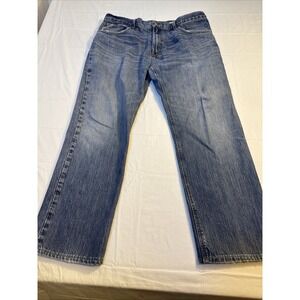 ARIAT Rebar M4 Relaxed Boot Jeans DuraStretch Blue Denim Rodeo Western 38/32